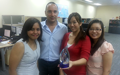 AGS Movers Singapore Receives Best Supplier Award in Phoenix