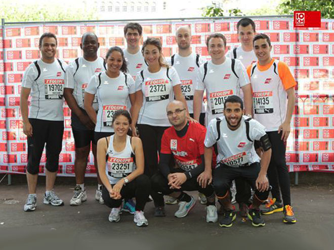 AGS France participates in L’Equipe’s  10km race