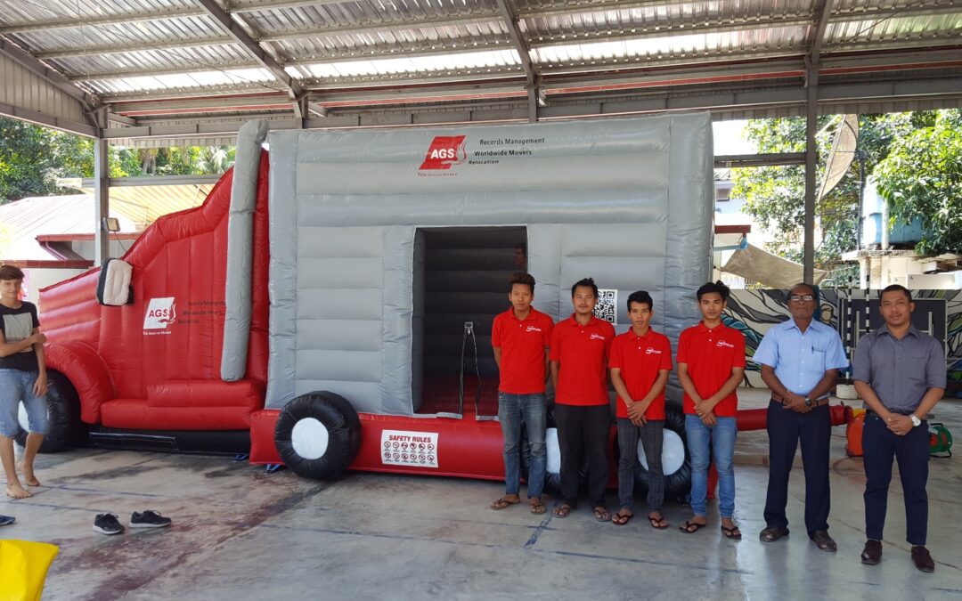 New jumping truck for AGS Myanmar