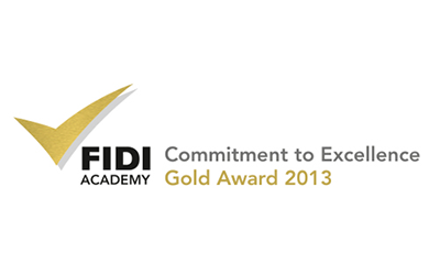 AGS receives FIDI Academy Gold Award 2013.