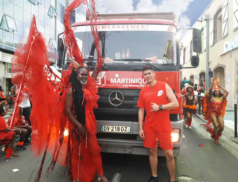 AGS Martinique participates in the Carnival parade